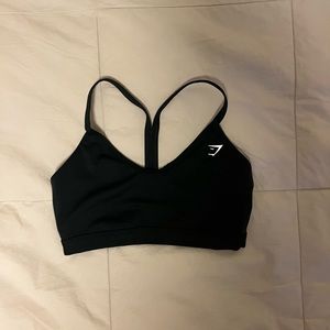 V neck sports bra